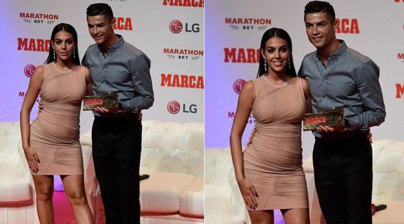 Cristiano Ronaldo premiato a Madrid: il vero spettacolo è Georgina
