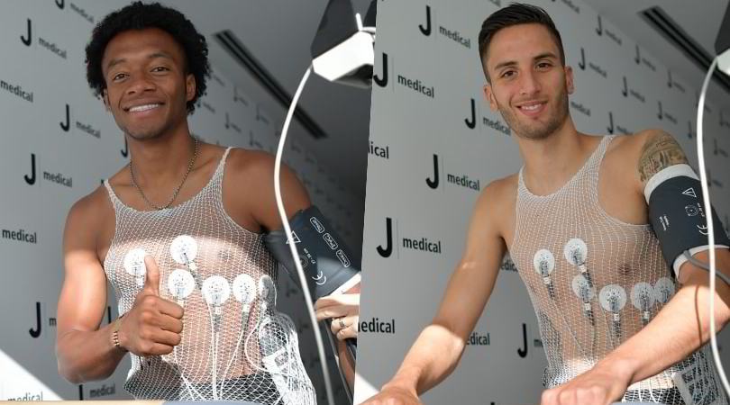 Juve, visite mediche per Cuadrado e Bentancur