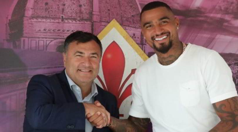 Boateng alla Fiorentina, ora è ufficiale