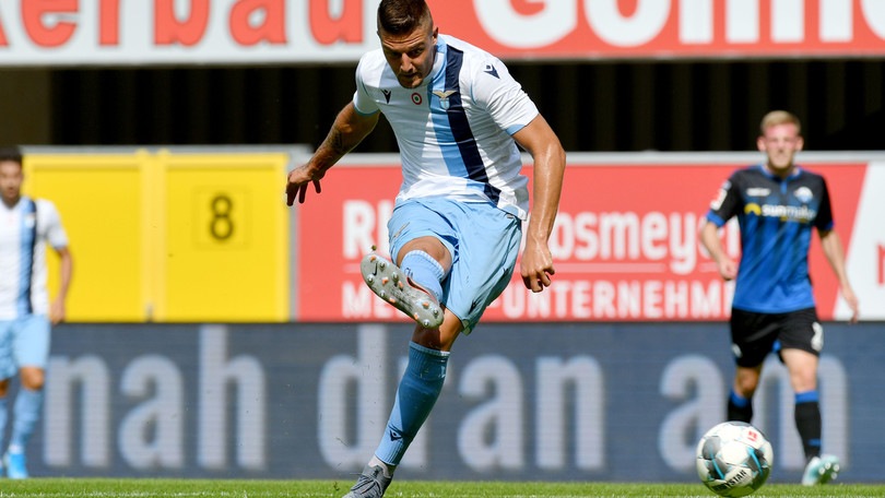 Lazio-Al Shabab 5-1, Milinkovic Savic finisce ko