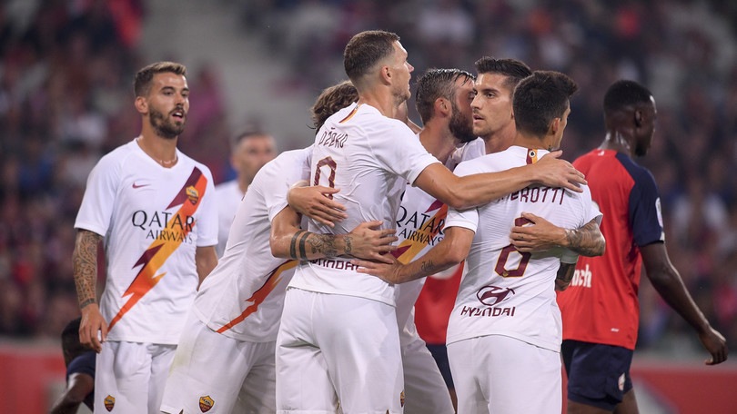 Roma, che tris al Lilla