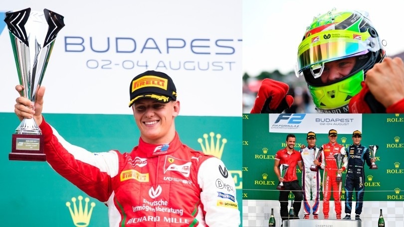 Mick Schumacher, primo storico trionfo in Formula 2