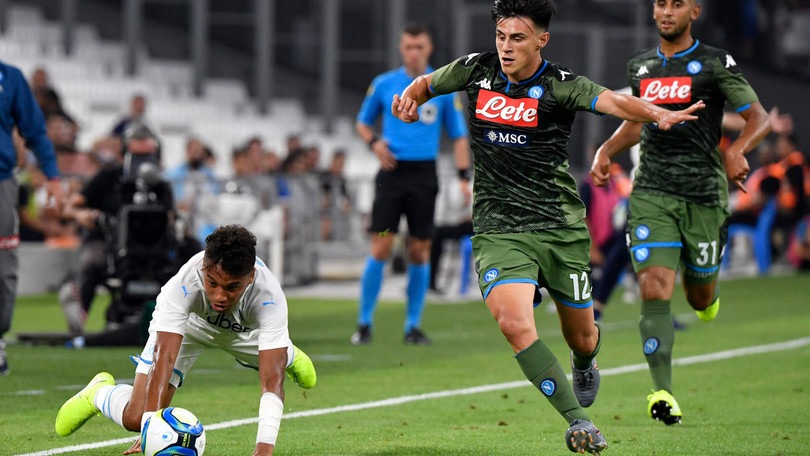 Napoli corsaro al Velodrome di Marsiglia: decide un gol di Mertens