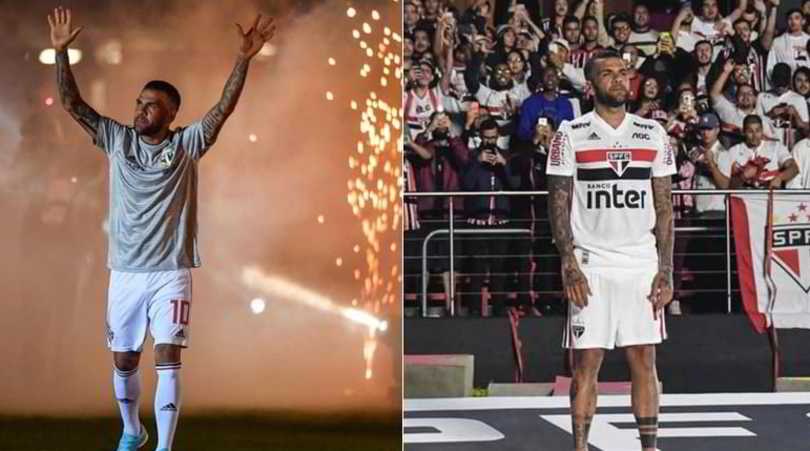 San Paolo, che spettacolo la presentazione di Dani Alves: tifosi in delirio