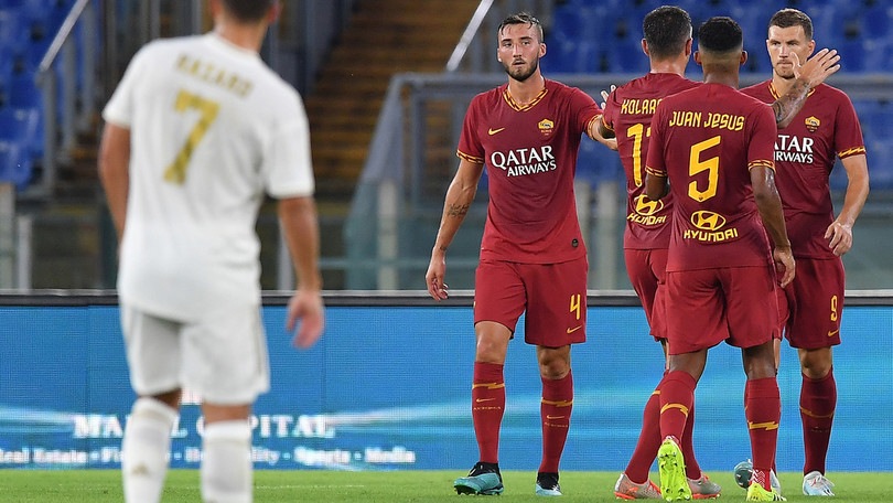 La Roma batte il Real Madrid ai rigori e vince la Mabel Green Cup