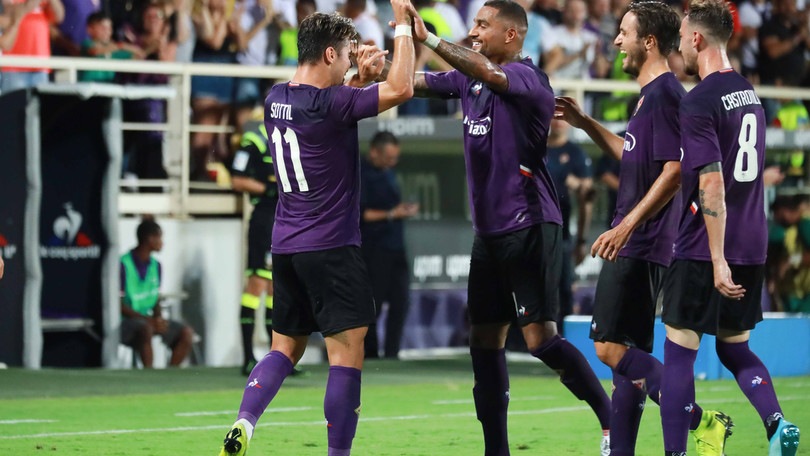 Fiorentina, goleada contro l'ex Terim