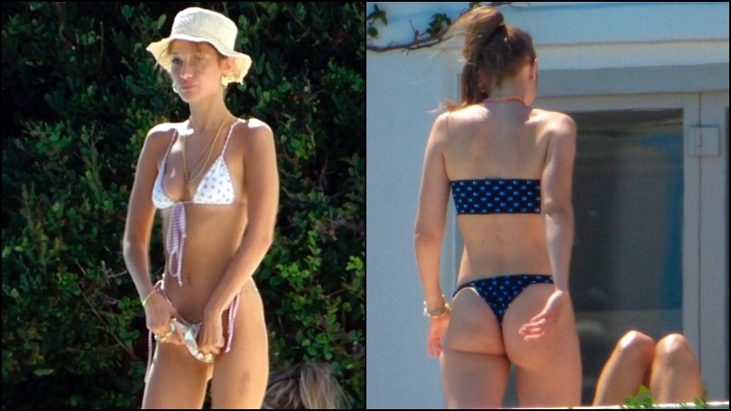 Bella e Gigi Hadid, vacanze sexy a Mykonos