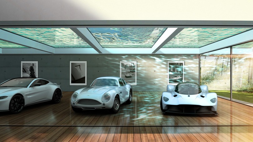Aston Martin Automotive Galleries and Lairs: spazi esclusivi per le auto