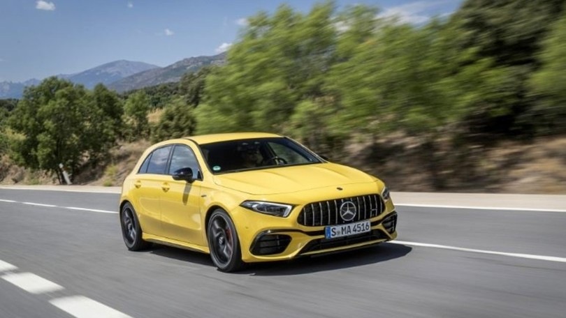Nuova Mercedes A 45 AMG: ecco la prova