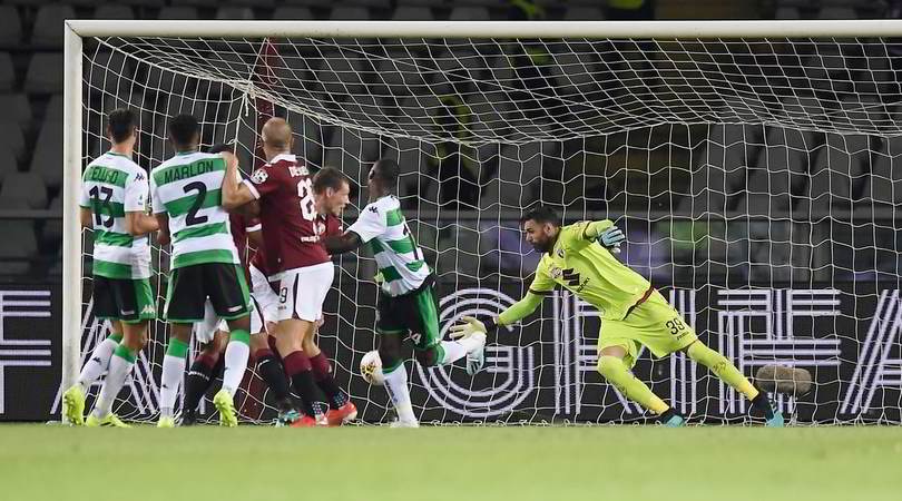 Torino-Sassuolo 2-1, il tabellino