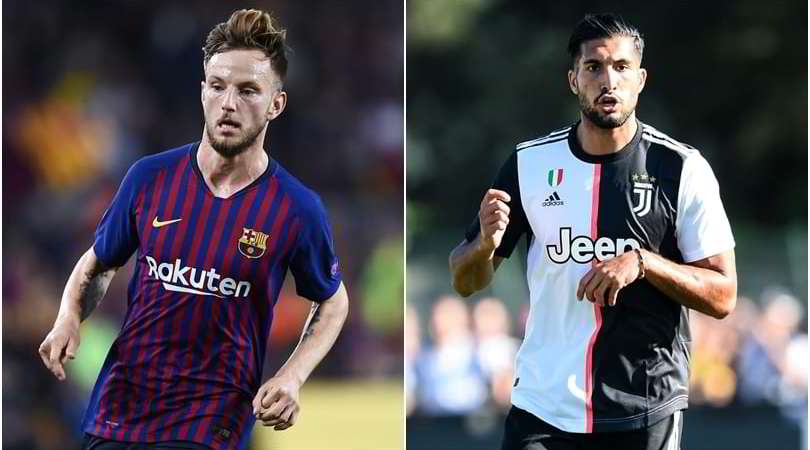Juve, Rakitic pressa. Attesa Emre Can