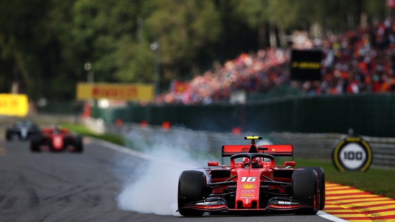 Gp Belgio: vittoria Leclerc, Vettel 4° e Mercedes sul podio