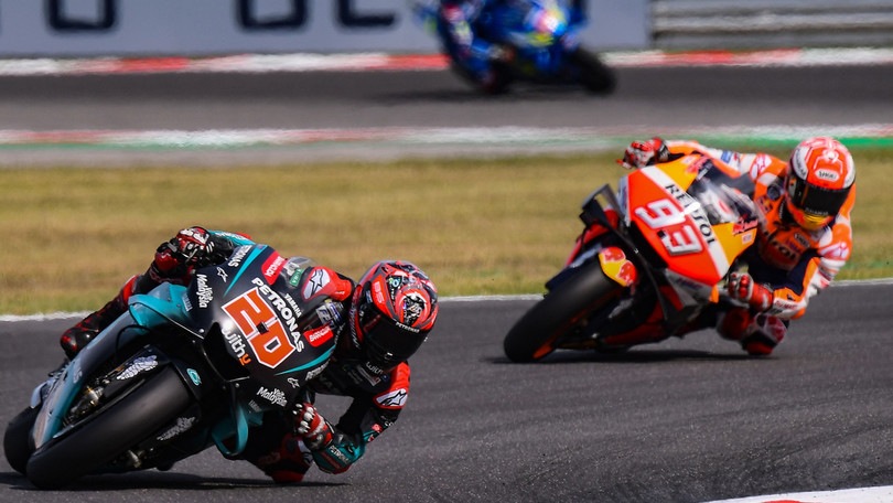 Gp San Marino, Quartararo: "Che bello poter lottare con Marquez"