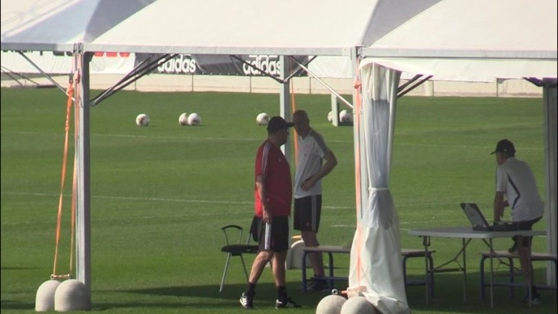 La Juventus si allena prima della partenza per Madrid