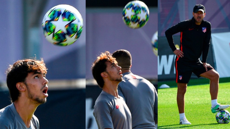Vigilia Atletico-Juve: João Félix show di testa, Simeone osserva