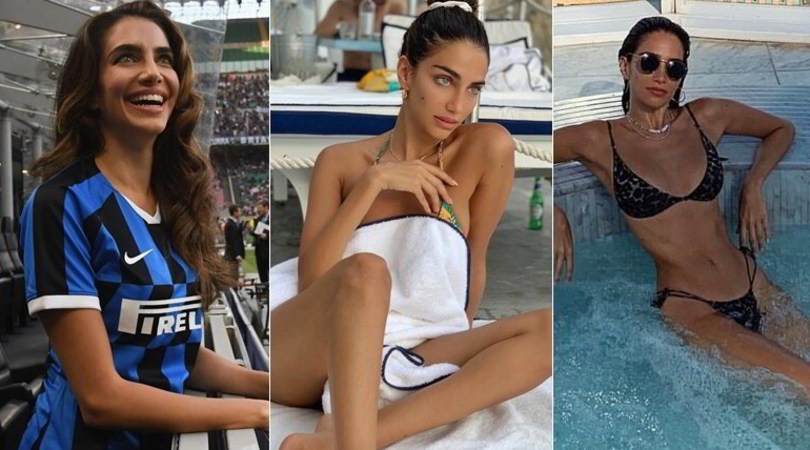 Jessica Kahawaty, la sexy modella austrialana innamorata dell'Inter