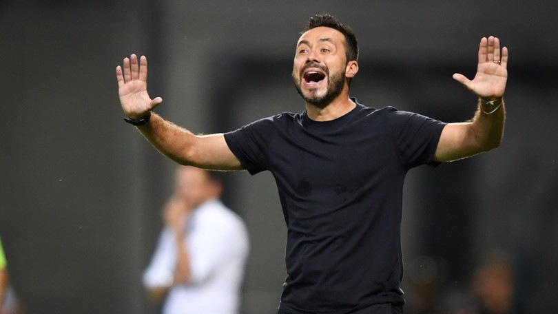 Sassuolo, De Zerbi: "Defrel strepitoso. Berardi? Soddisfatto di lui anche l'anno scorso"