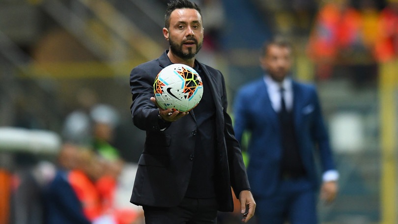 Sassuolo, De Zerbi: "Ci siamo esposti al loro contropiede. Colpa mia"