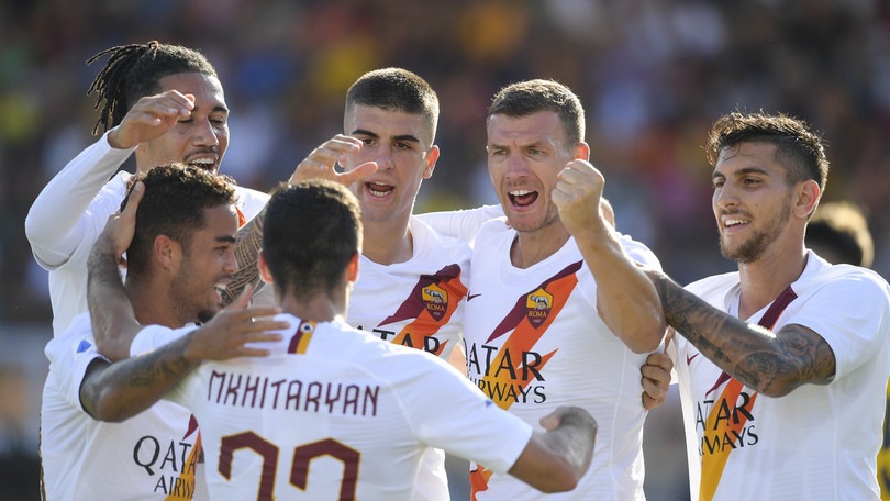 Lecce-Roma 0-1, il tabellino
