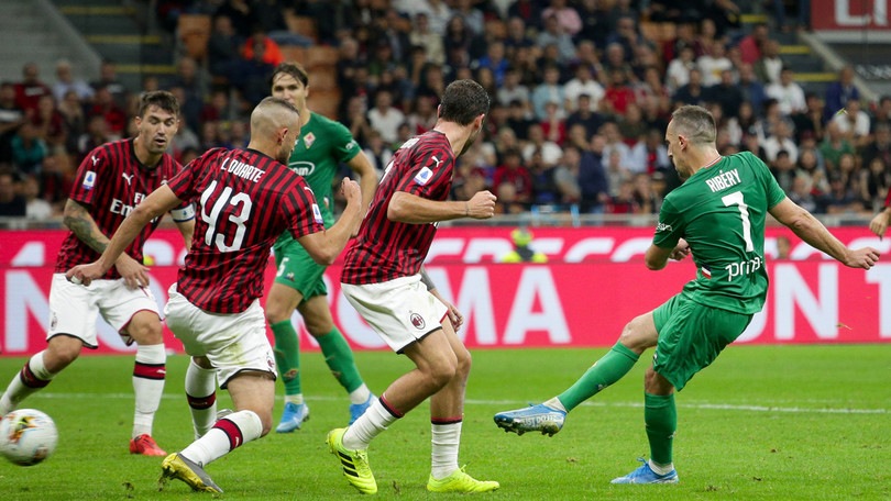Milan-Fiorentina 1-3, il tabellino