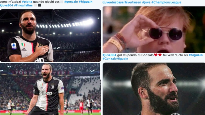 Juve, i tifosi esaltano Higuain sui social: "E' tornato il Pipita"