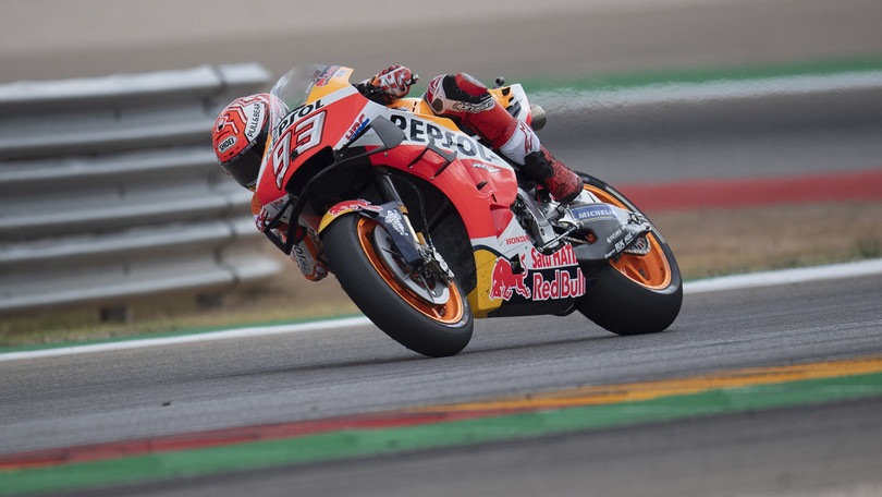 Gp Thailandia: Marquez c'è, sesto posto nelle libere. Rossi quinto
