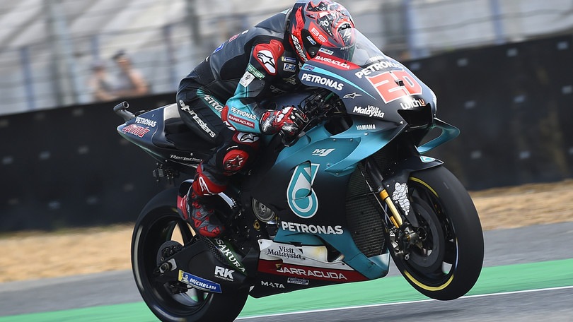 Gp Thailandia: pole a Quartararo, Marquez in prima fila. Rossi 9°