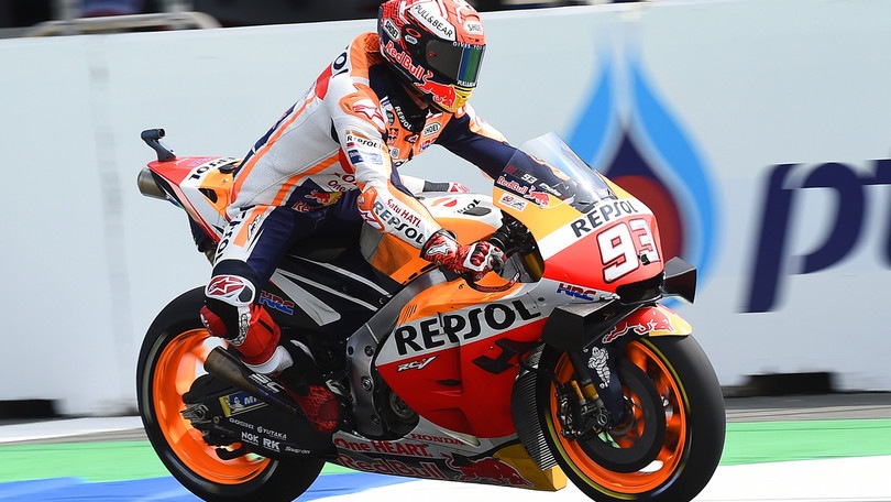 Gp Thailandia, Marquez mondiale: "Ho pensato solo alla vittoria"