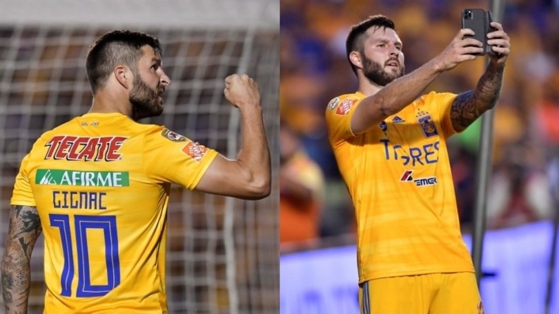Gignac segna e festeggia con un selfie come Totti