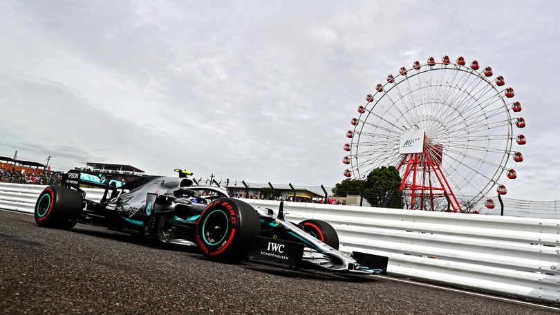 F1 Giappone, la Mercedes vola nelle libere. Ferrari più lente