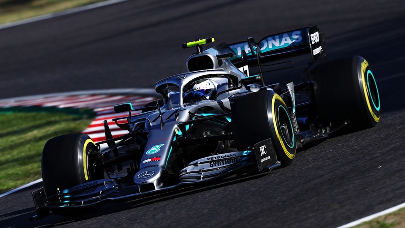 F1 Giappone: Vettel sbaglia, è secondo dietro Bottas. Leclerc settimo