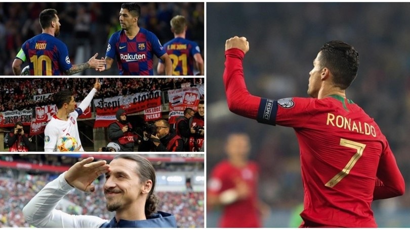 Cristiano Ronaldo mette in riga Messi, Ibrahimovic, Suarez e Lewandowski