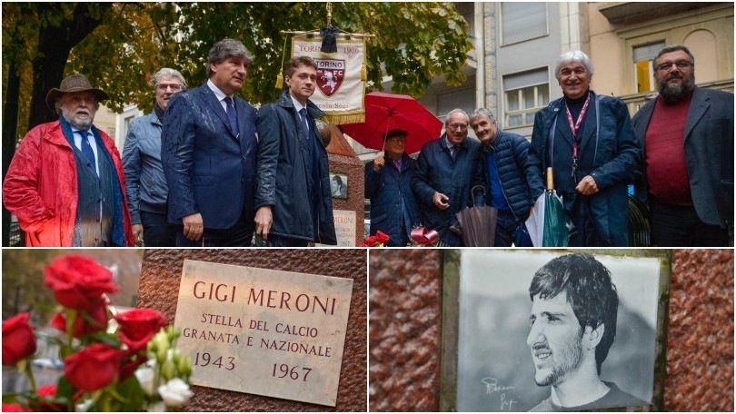 Torino, il popolo granata ricorda Gigi Meroni