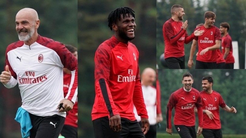Il Milan di Pioli parte dalla "terapia del sorriso"