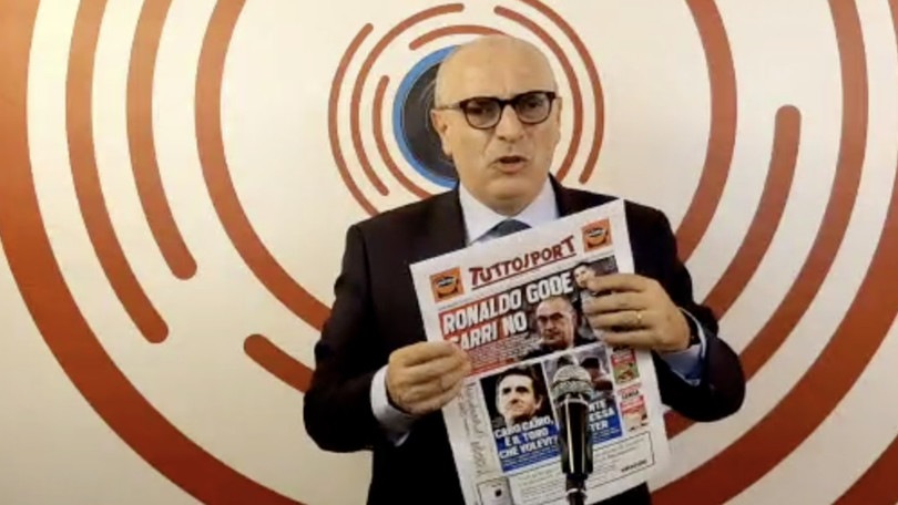 "Ronaldo gode, Sarri no": l'analisi di Xavier Jacobelli