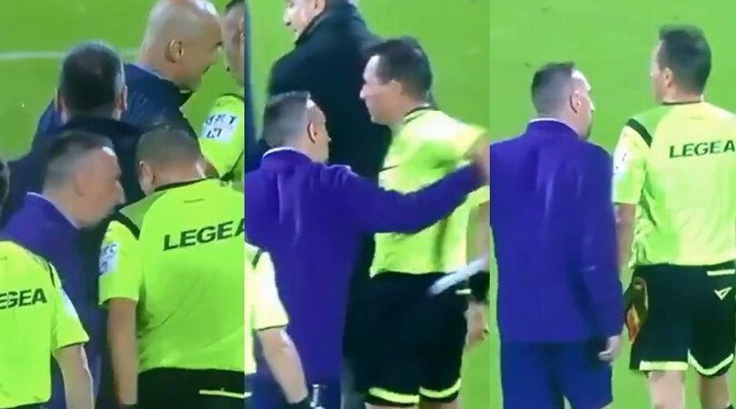 Ribery furioso con l'assistente Passeri: ora rischia una lunga squalifica
