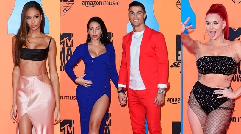 Ronaldo e Georgina show sul red carpet degli MTV Awards