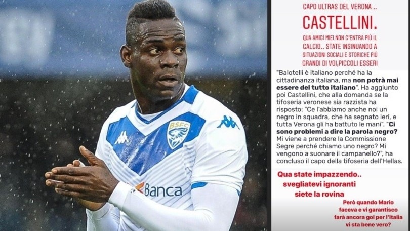 Balotelli al capo ultrà: "Siete la rovina, state impazzendo"