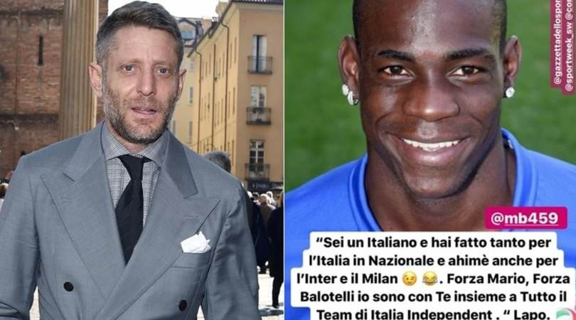Lapo Elkann sta con Balotelli: "Forza Mario, hai fatto tanto per l'Italia"