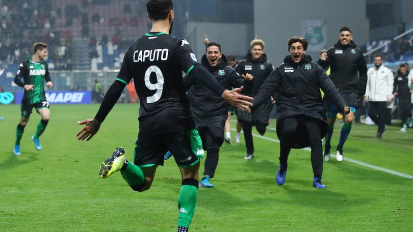 Sassuolo-Bologna 3-1: Caputo protagonista con una doppietta