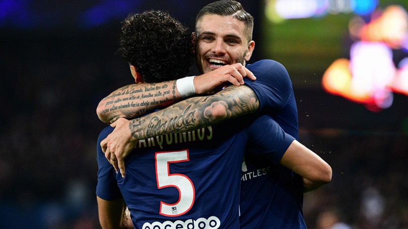Il Psg vince 2-1 grazie ad Icardi. Successo per il Monaco, pareggia l'Angers