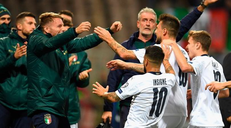 Bosnia-Italia 0-3: show azzurro, Mancini è da record