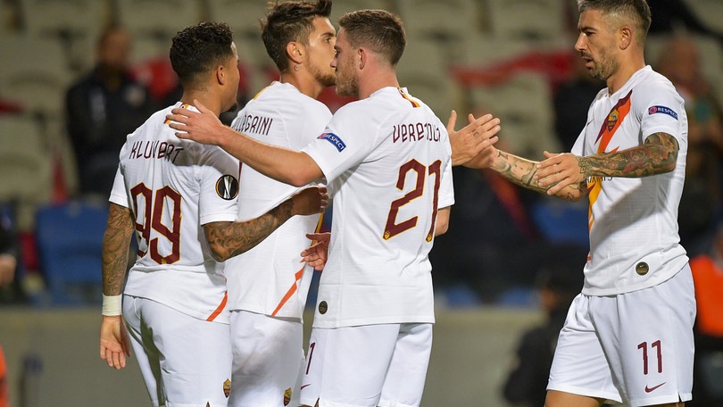 Roma: Veretout, Kluivert e Dzeko stendono il Basaksehir