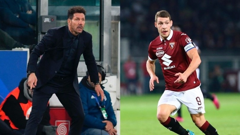 As: "Torino, Belotti per Simeone all'Atletico Madrid"