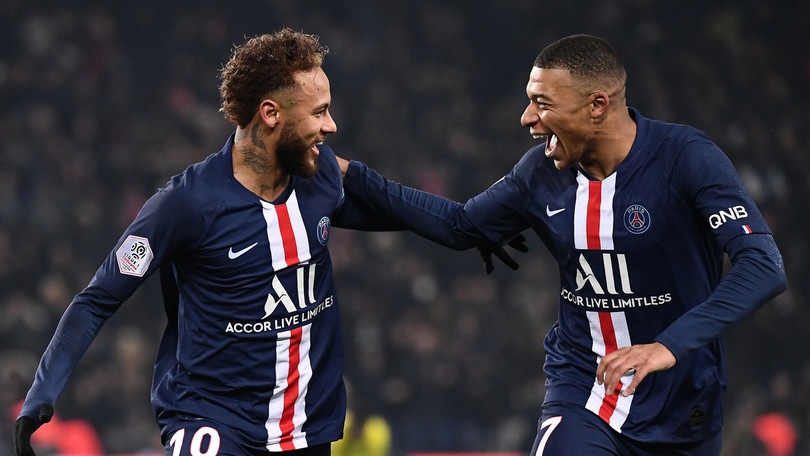 Ligue 1, il Psg vince grazie a Mbappè e Neymar. Poker del St.Etienne e vittoria del Monaco