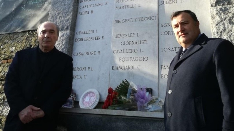 Torino-Fiorentina: Commisso in visita a Superga