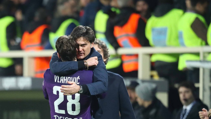 Fiorentina, Montella: "Vlahovic? Non vorrei se lo godessero altri"