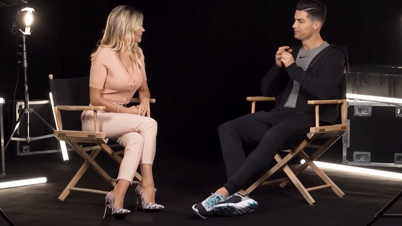 Diletta Leotta intervista Cristiano Ronaldo