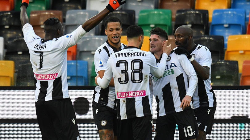 Udinese-Cagliari 2-1, secondo ko di fila per i sardi
