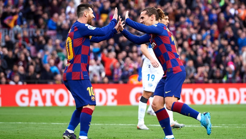 Barcellona, Griezmann su Messi: "E' incredibile ciò che fa con il pallone"